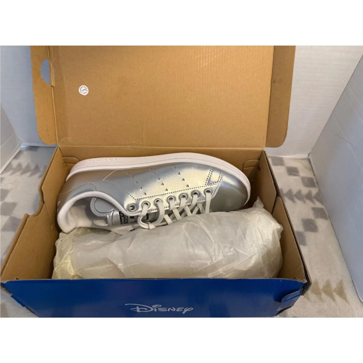 Adidas shoes - adidas Stan Smith - Stan Smith - Silver Metallic/Crystal White 9