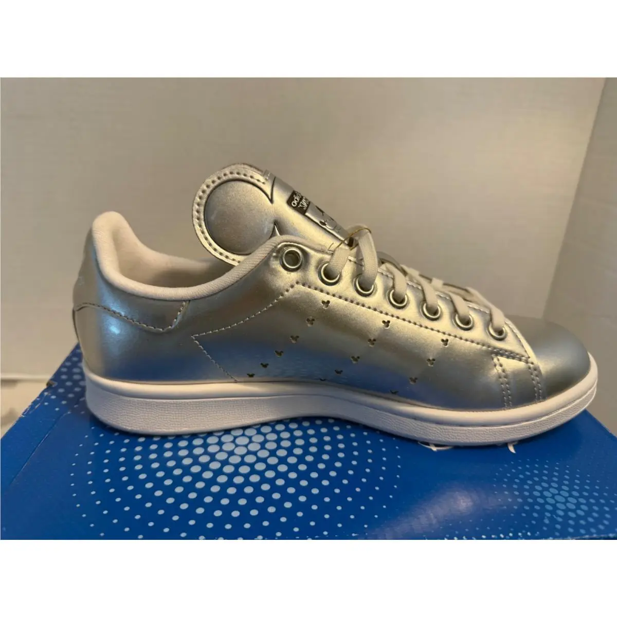 Adidas shoes - adidas Stan Smith - Stan Smith - Silver Metallic/Crystal White 4