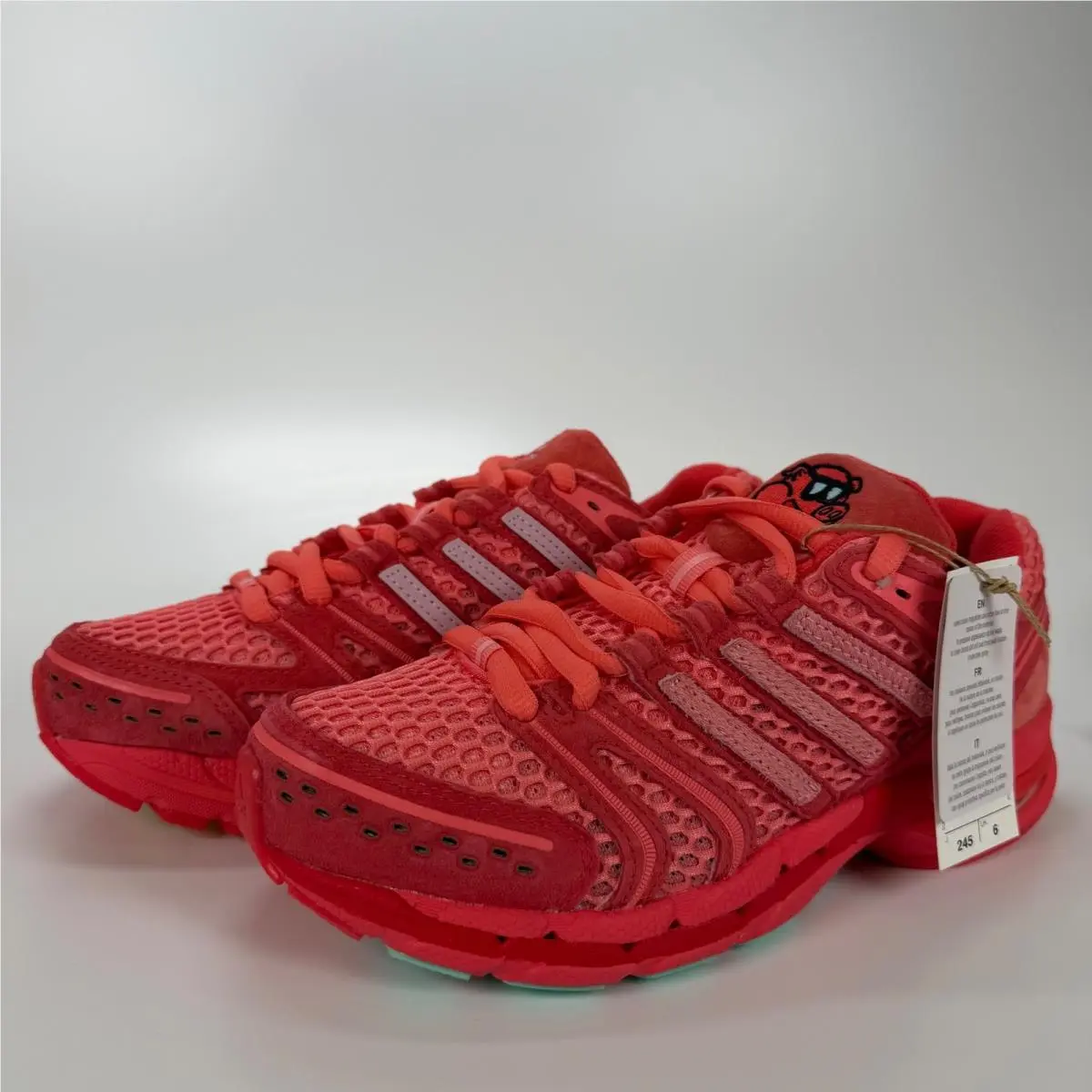 Adidas Adistar Control 5 Unheardof Pork Chop Piggy Red Pink KJ8363 Mens 6.5