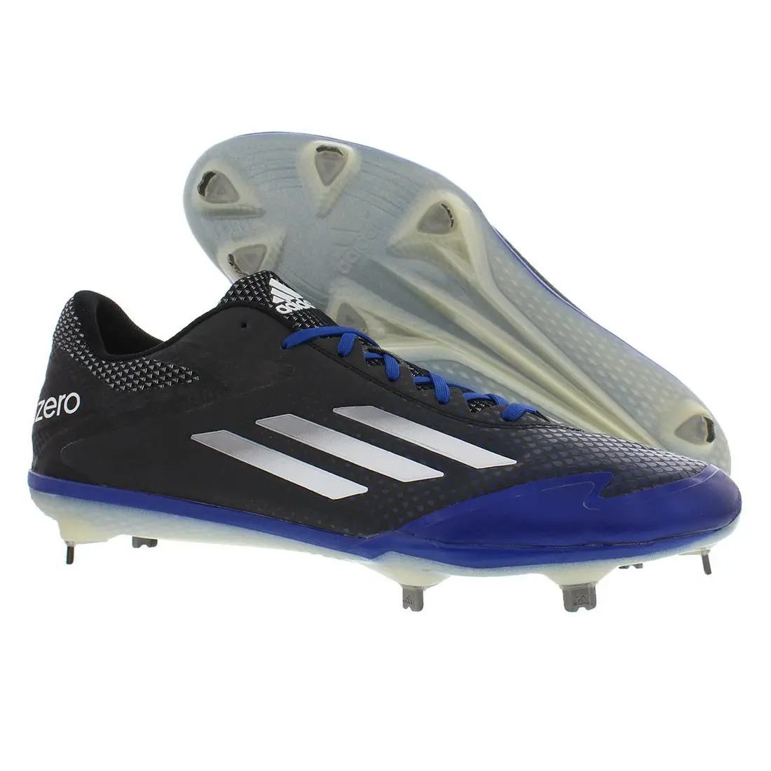 Adidas Adizero Afterburner 2.0 Mens Shoes Size 14 Color: Black/silver/blue