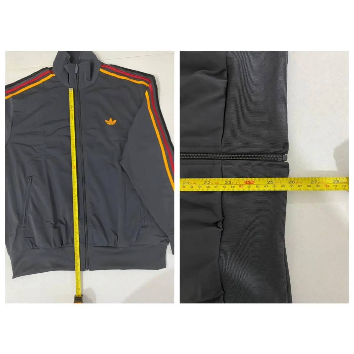 Adidas clothing - adidas Firebird - Firebird - Utility Black / Collegiate Gold / Team Power Red 2 / Black 6