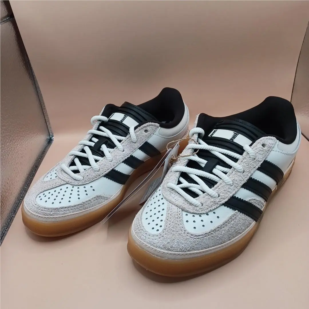 Adidas X Bad Bunny Gazelle Indoor Sneaker-white/black/gum Men Size 4.5 US
