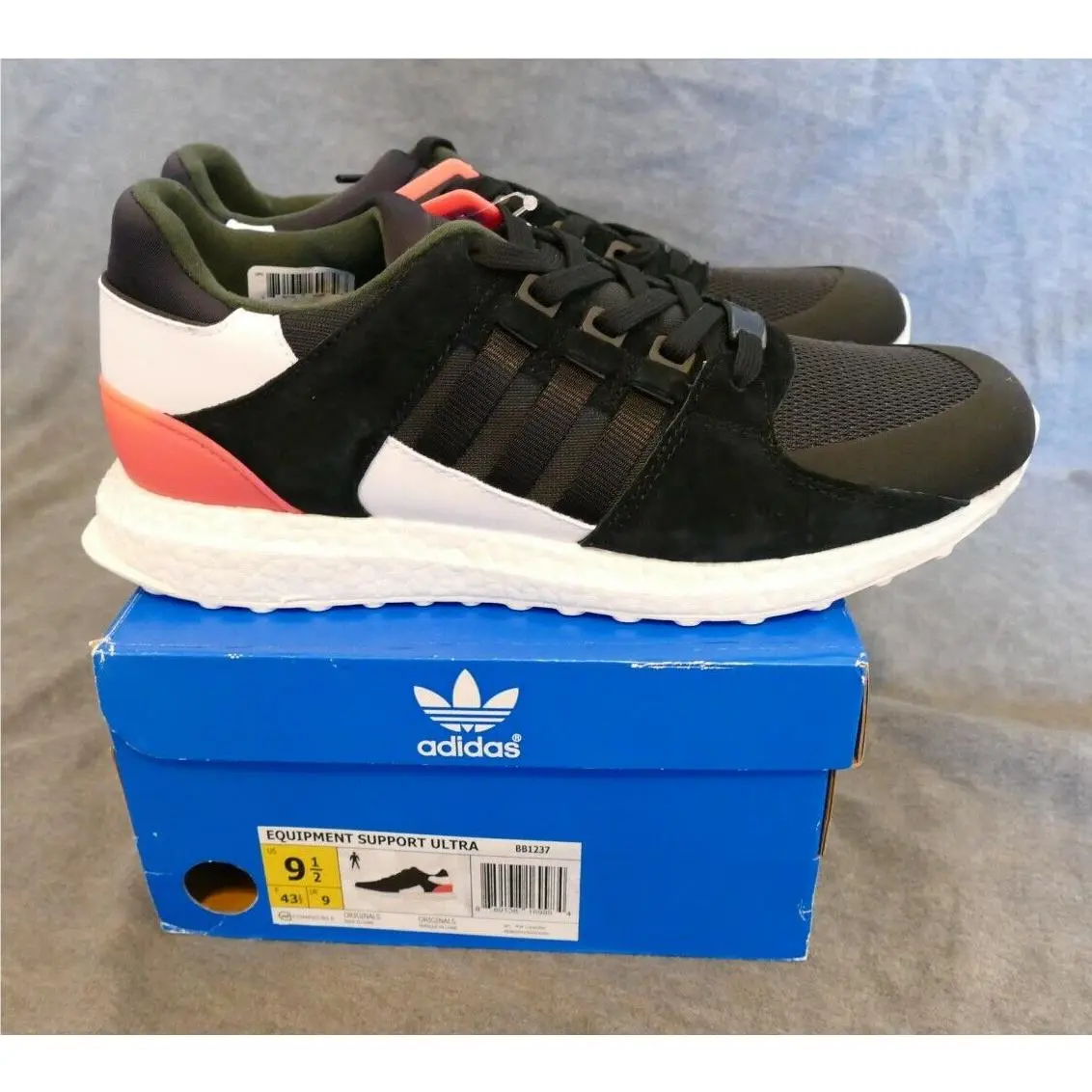 Adidas shoes - adidas EQT Support - EQT Support - BB1237 - Black 0