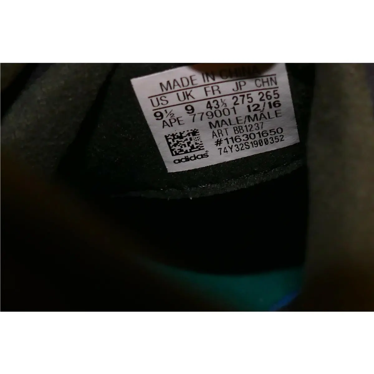 Adidas shoes - adidas EQT Support - EQT Support - BB1237 - Black 5