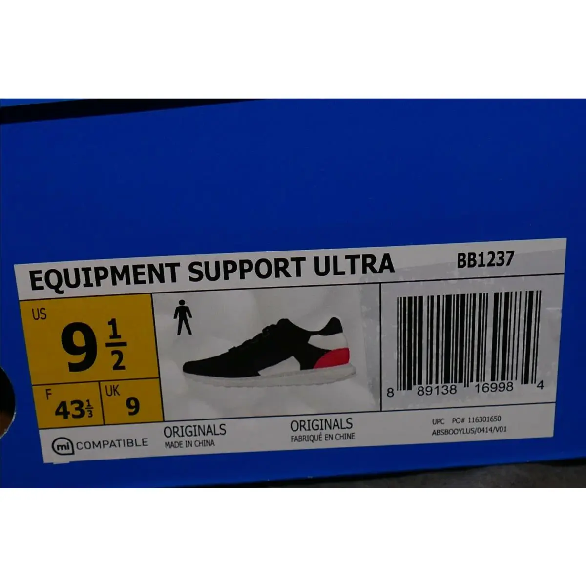 Adidas shoes - adidas EQT Support - EQT Support - BB1237 - Black 6