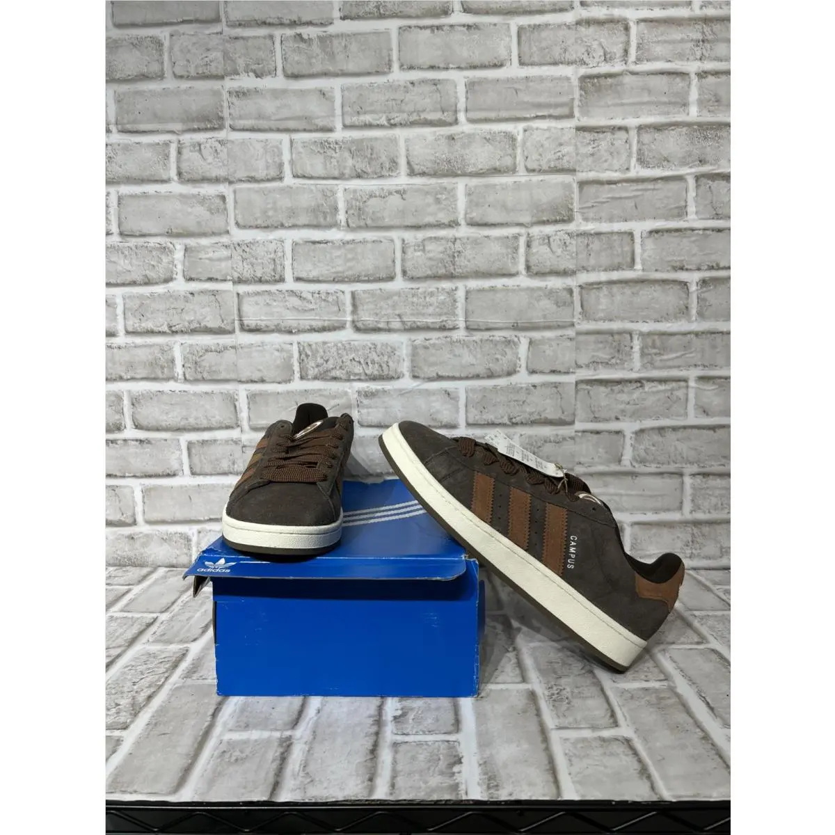Adidas Campus 00S Lace Up Mens Brown Sneakers Casual Shoes ID1417 Sz 11