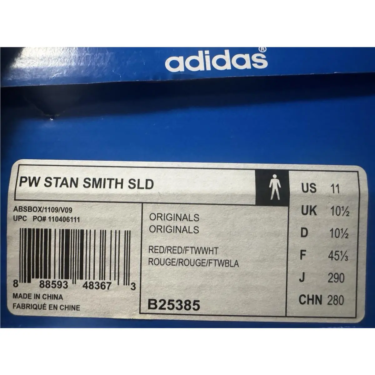 Adidas shoes - adidas Stan Smith - Stan Smith - B25385 - Red 6