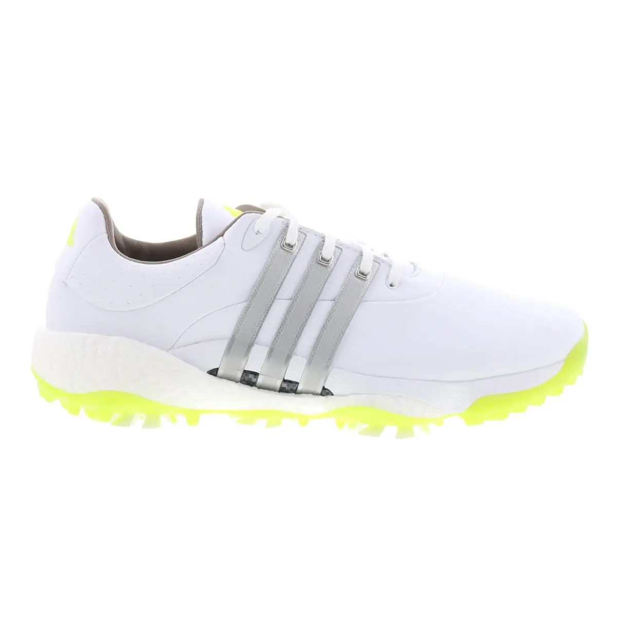 Adidas Tour360 22 GX4128 Mens White Leather Lace Up Athletic Golf Shoes 13