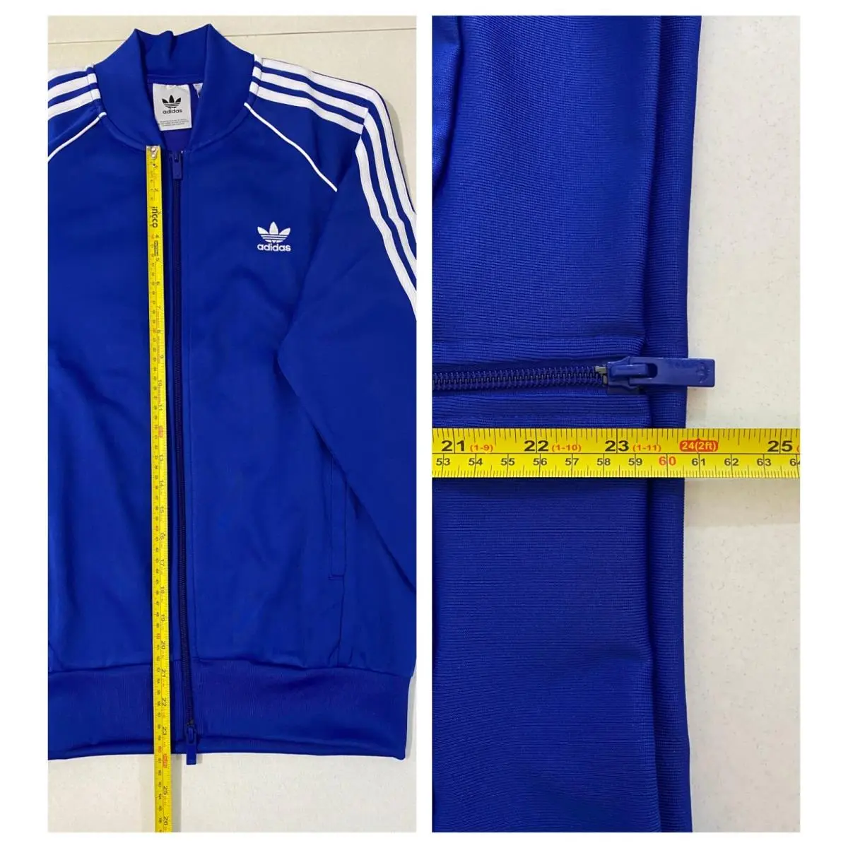 Adidas clothing - Semi Lucid Blue White 8
