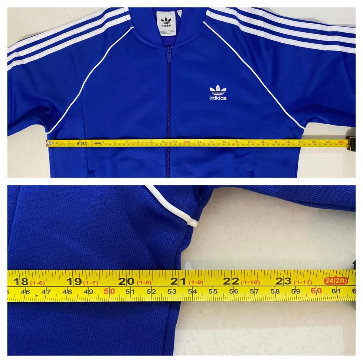 Adidas clothing - Semi Lucid Blue White 7