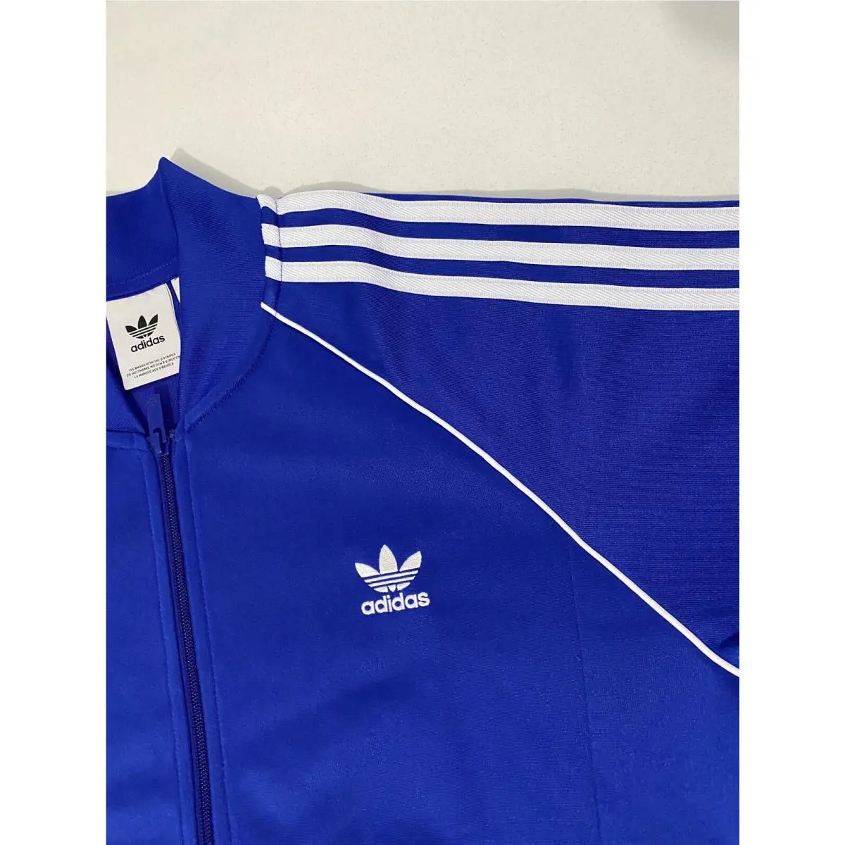 Adidas clothing - Semi Lucid Blue White 2