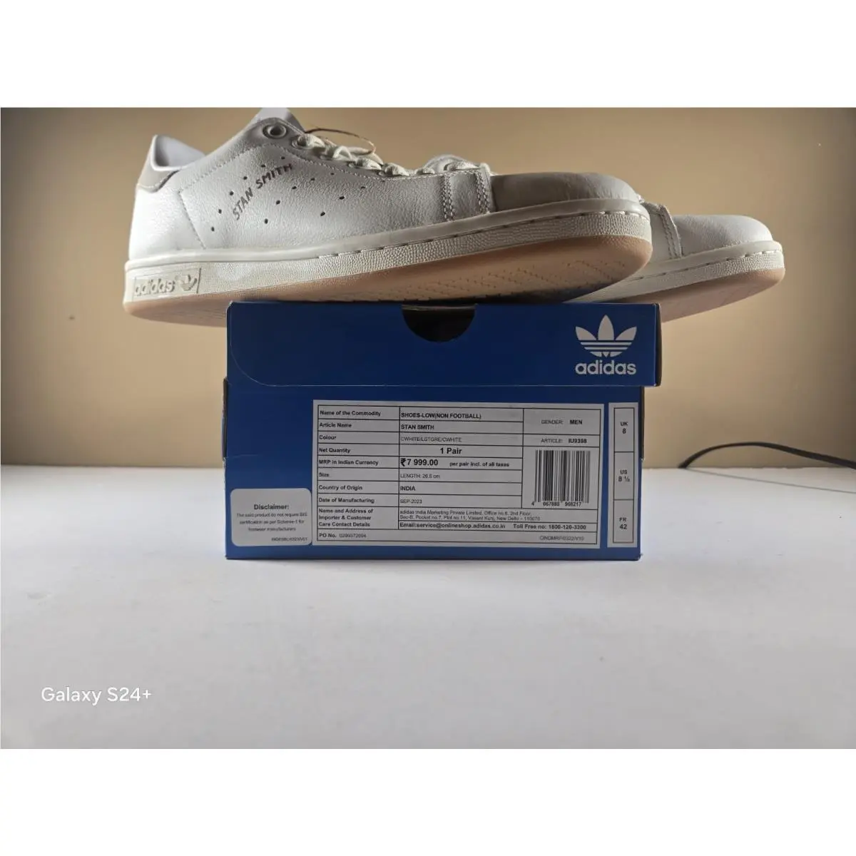 Adidas shoes - adidas Stan Smith - Stan Smith - Iu9398 - Ivory 6