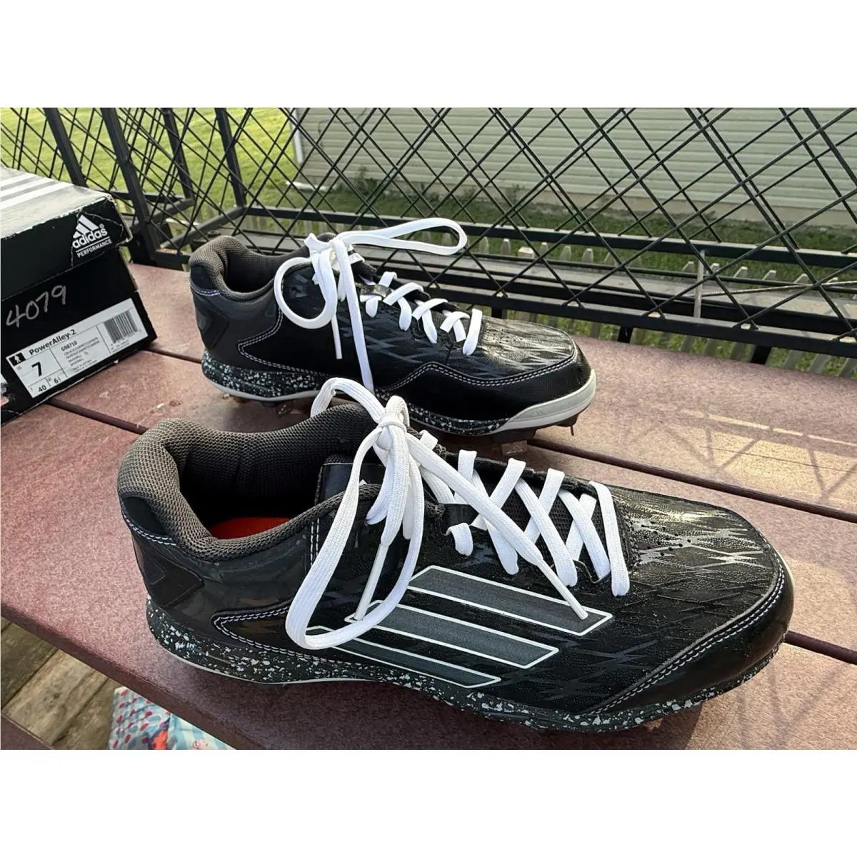 Adidas shoes - power alley 2 - power alley - G98710 - Black 2