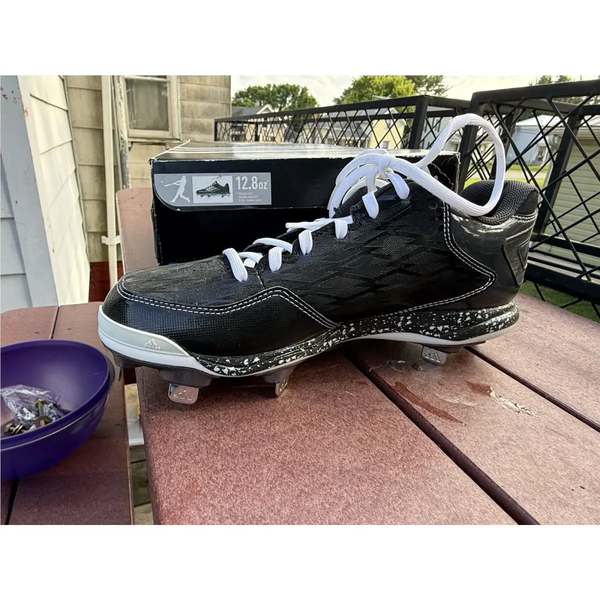 Adidas shoes - power alley 2 - power alley - G98710 - Black 3