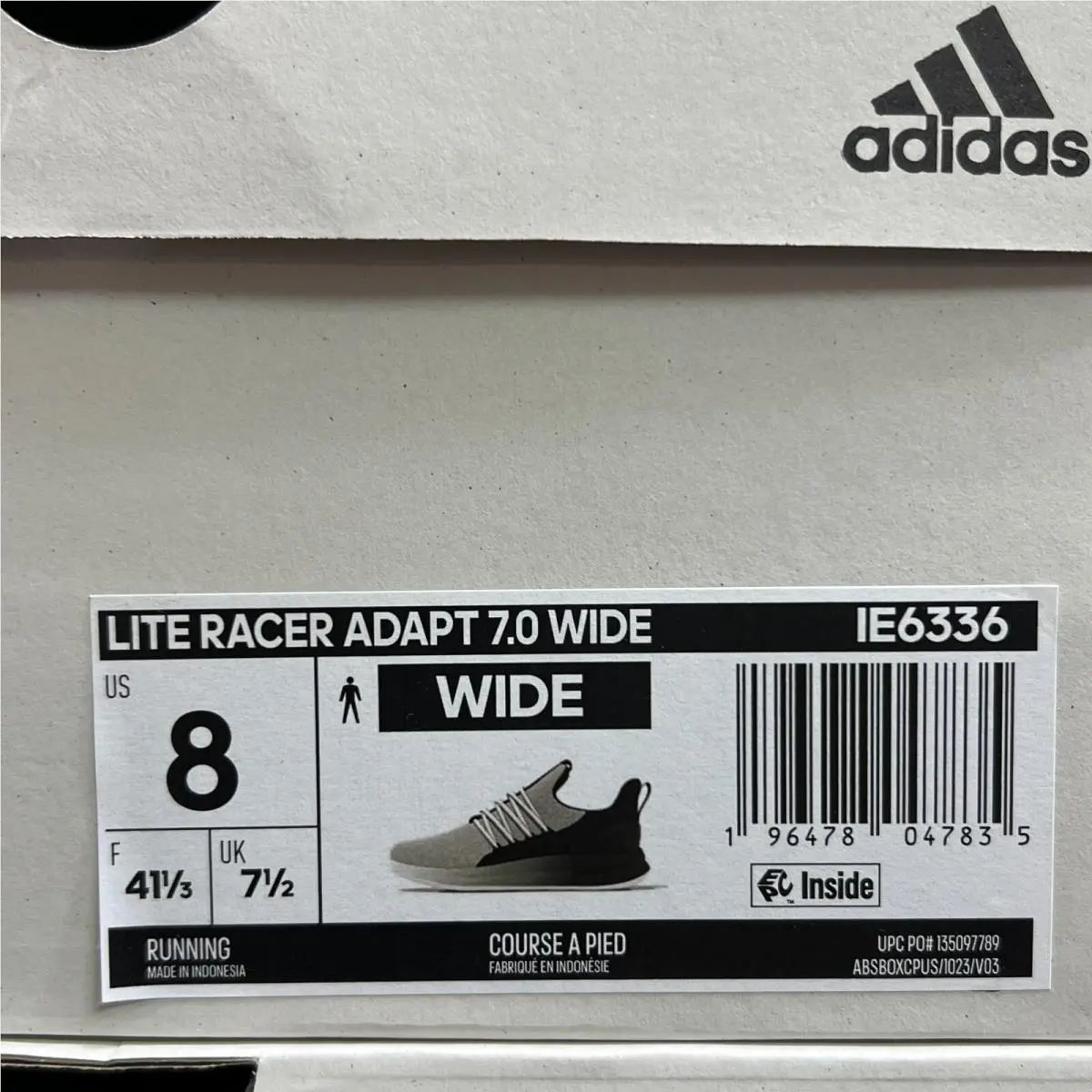 Adidas shoes - adidas Lite Racer - Lite Racer - IE6336 - Gray 9