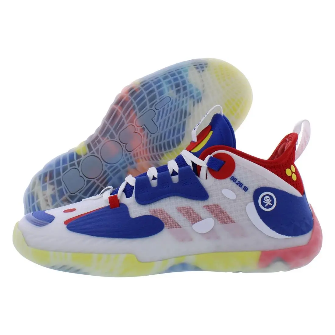 Adidas Harden Vol. 5 Futurenatura Unisex Shoes Size 13 Color: White/blue/red