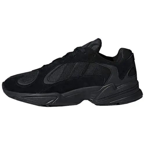 Adidas Yung 1 Triple Black G27026 Men`s Shoes Size 13 US