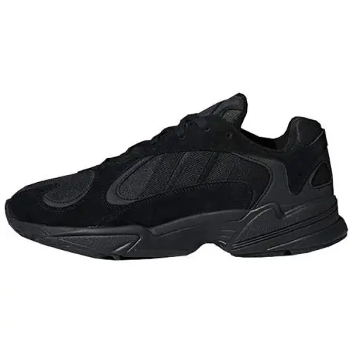 Adidas Men`s Yung 1 Triple Black G27026 Shoes Size 8 Men / 9 Women