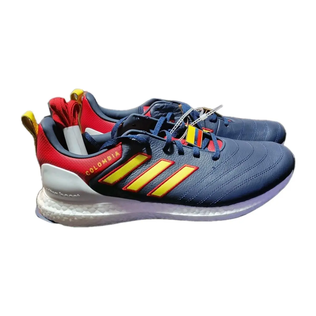 Adidas Ultra Boost x Colombia World Cup Shoes Sz 12 W/commemorative P