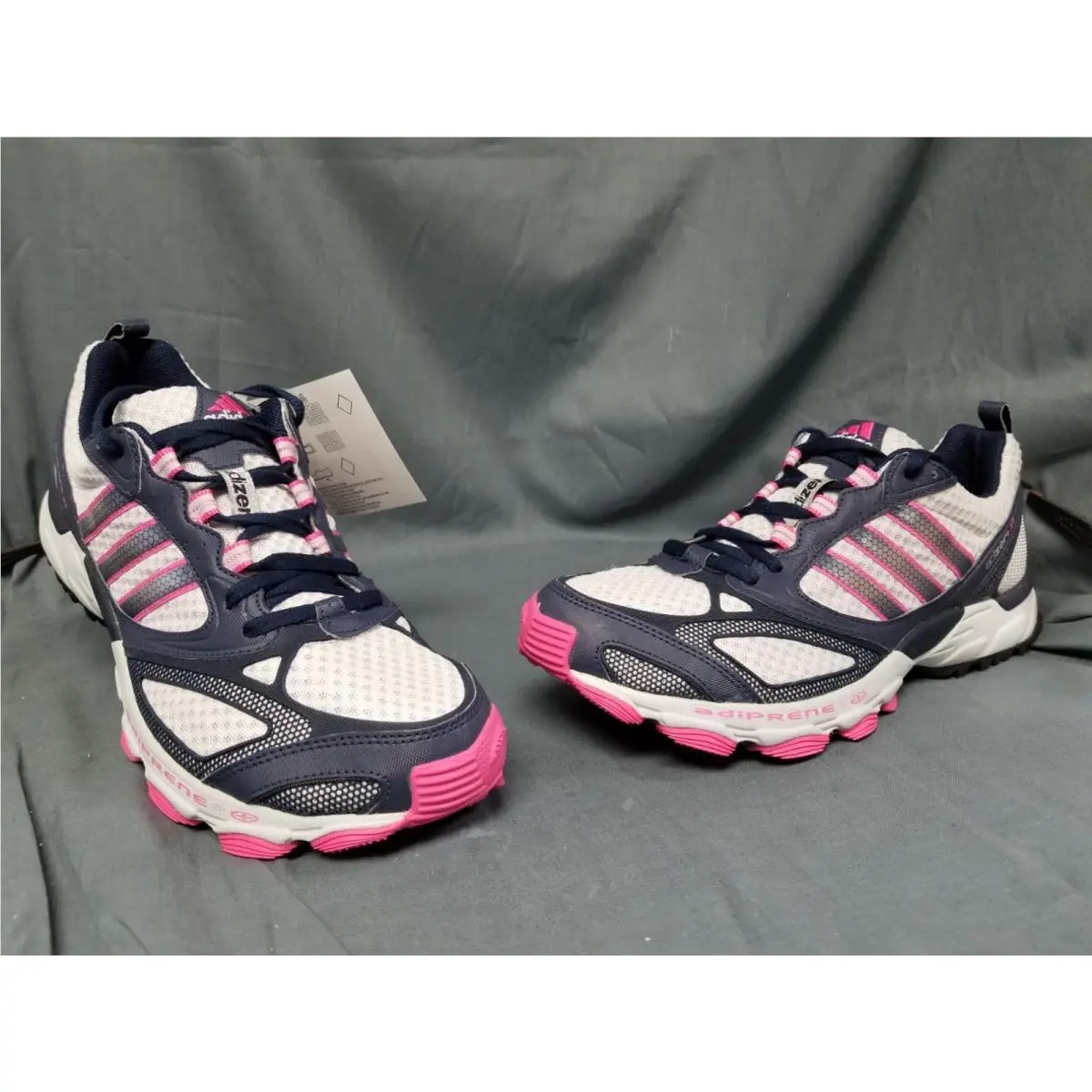 Adidas Adizero XT W 043307 White/navy/pink Women`s Size 10