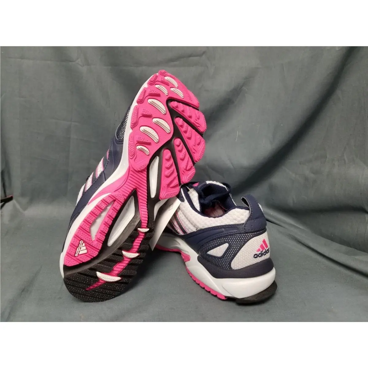 Adidas shoes - adidas Adizero - Adizero - 043307 - White/Navy/Pink (UPC: 660419547666) 0