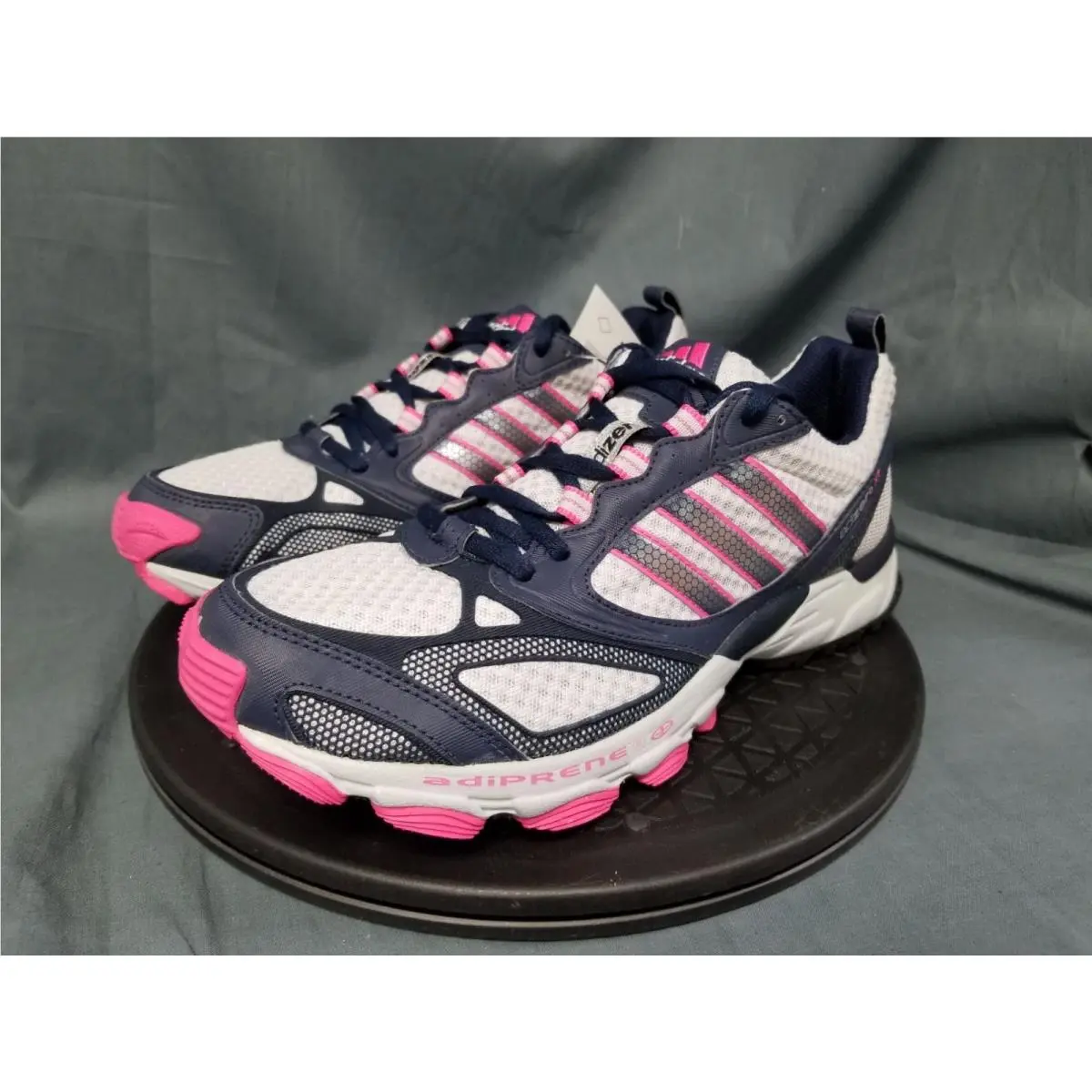 Adidas shoes - adidas Adizero - Adizero - 043307 - White/Navy/Pink (UPC: 660419547666) 2