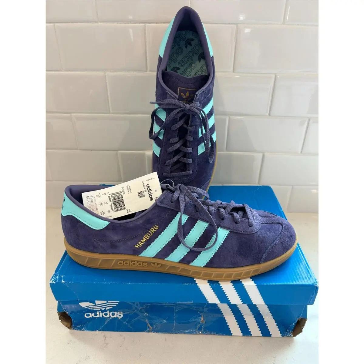 Adidas shoes - adidas Originals Hamburg - Originals Hamburg - FV1204 - Purple (UPC: 4062059901581) 2