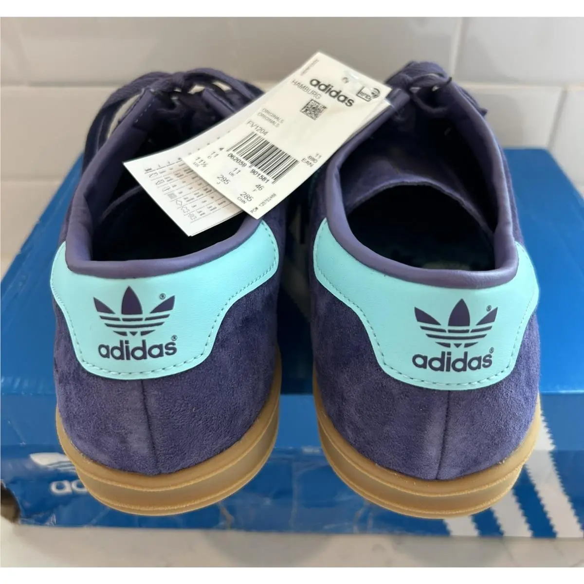 Adidas shoes - adidas Originals Hamburg - Originals Hamburg - FV1204 - Purple (UPC: 4062059901581) 5