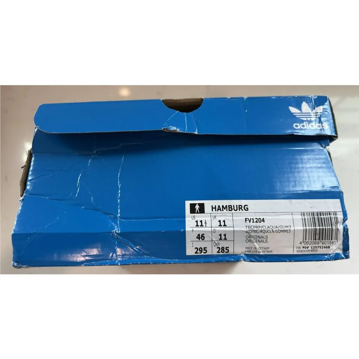 Adidas shoes - adidas Originals Hamburg - Originals Hamburg - FV1204 - Purple (UPC: 4062059901581) 7