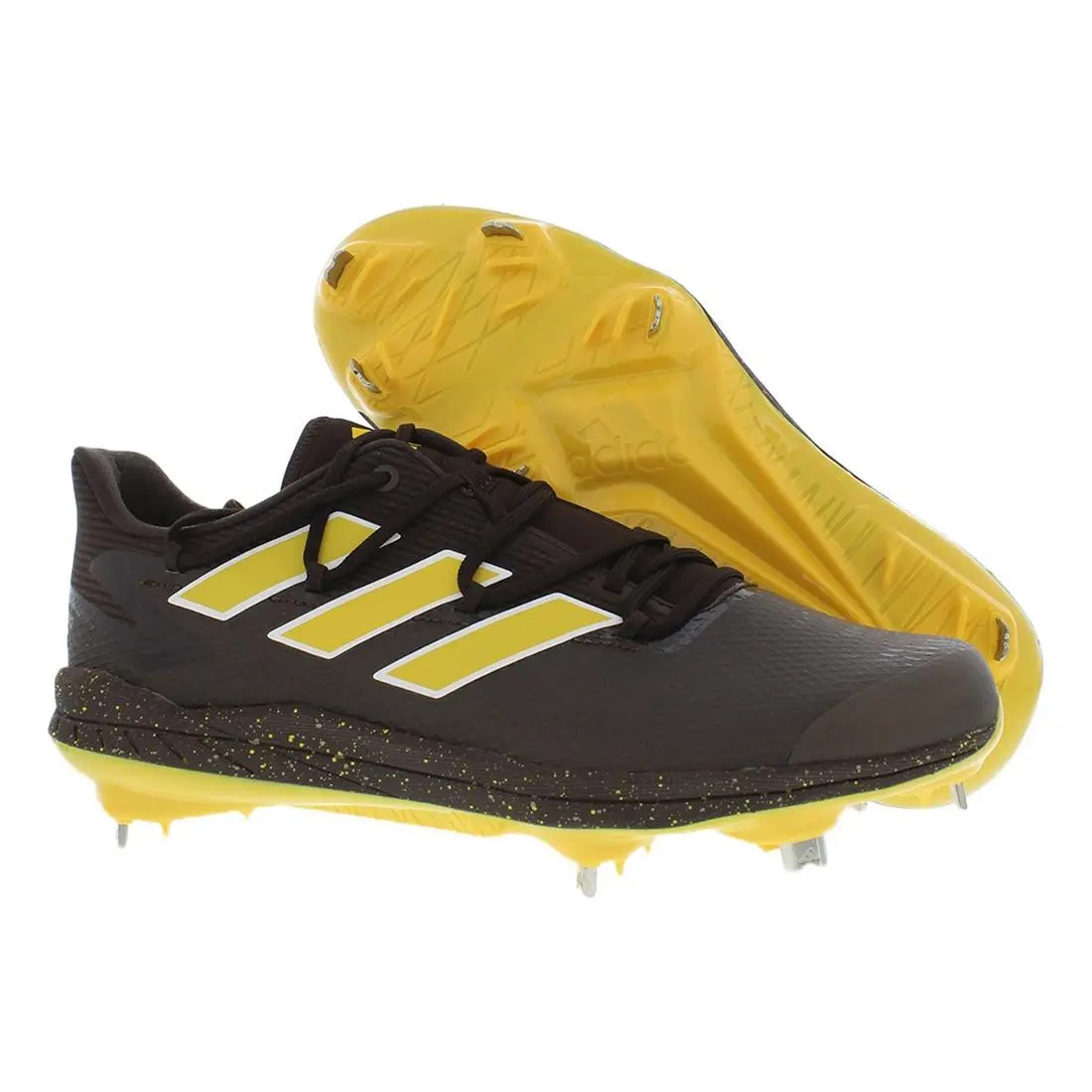 Adidas As Afterburner 8 Padres Men Shoes Size 11.5 Color: Dark Brown/gold
