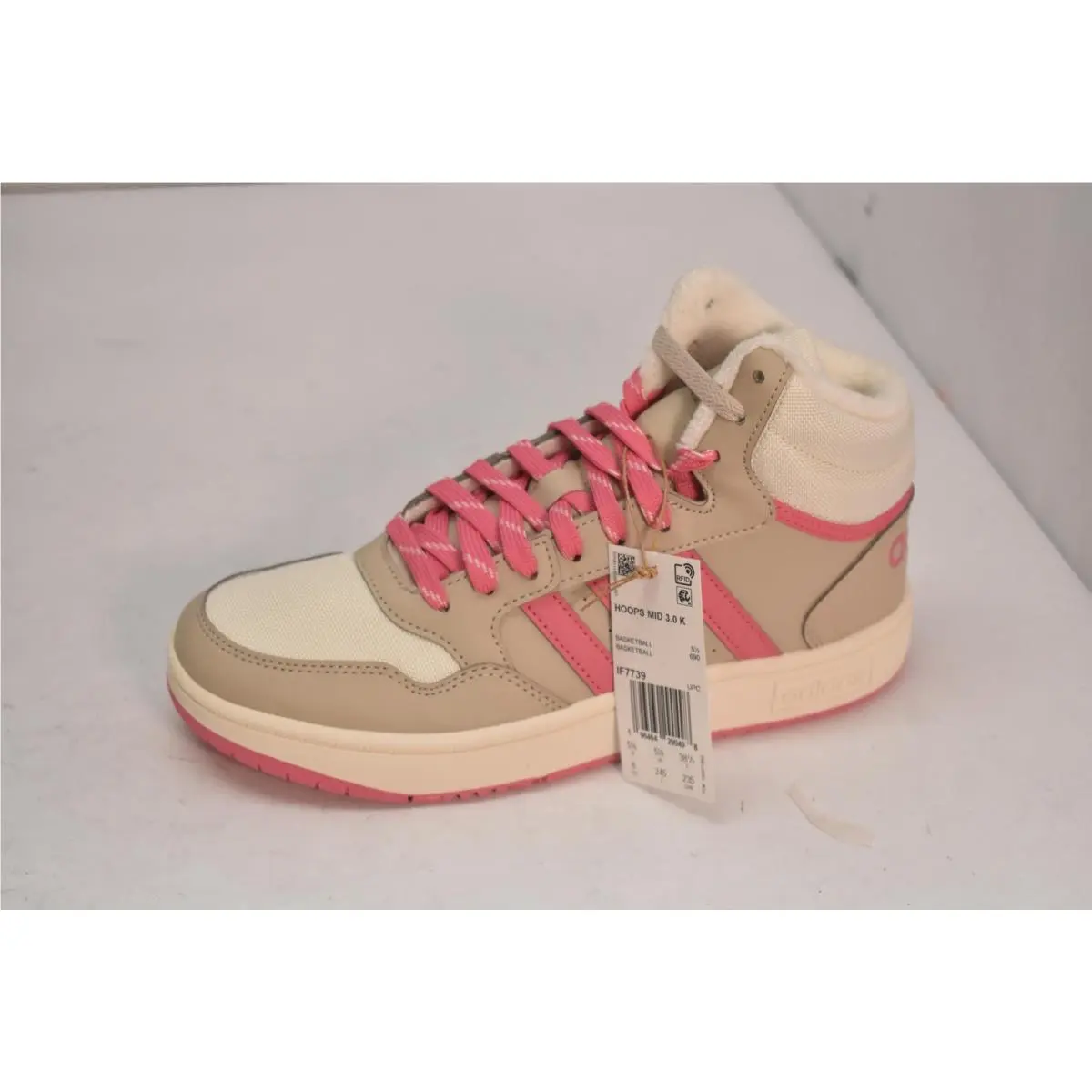 Adidas shoes - adidas Hoops Mid 3.0 K - Pink 1
