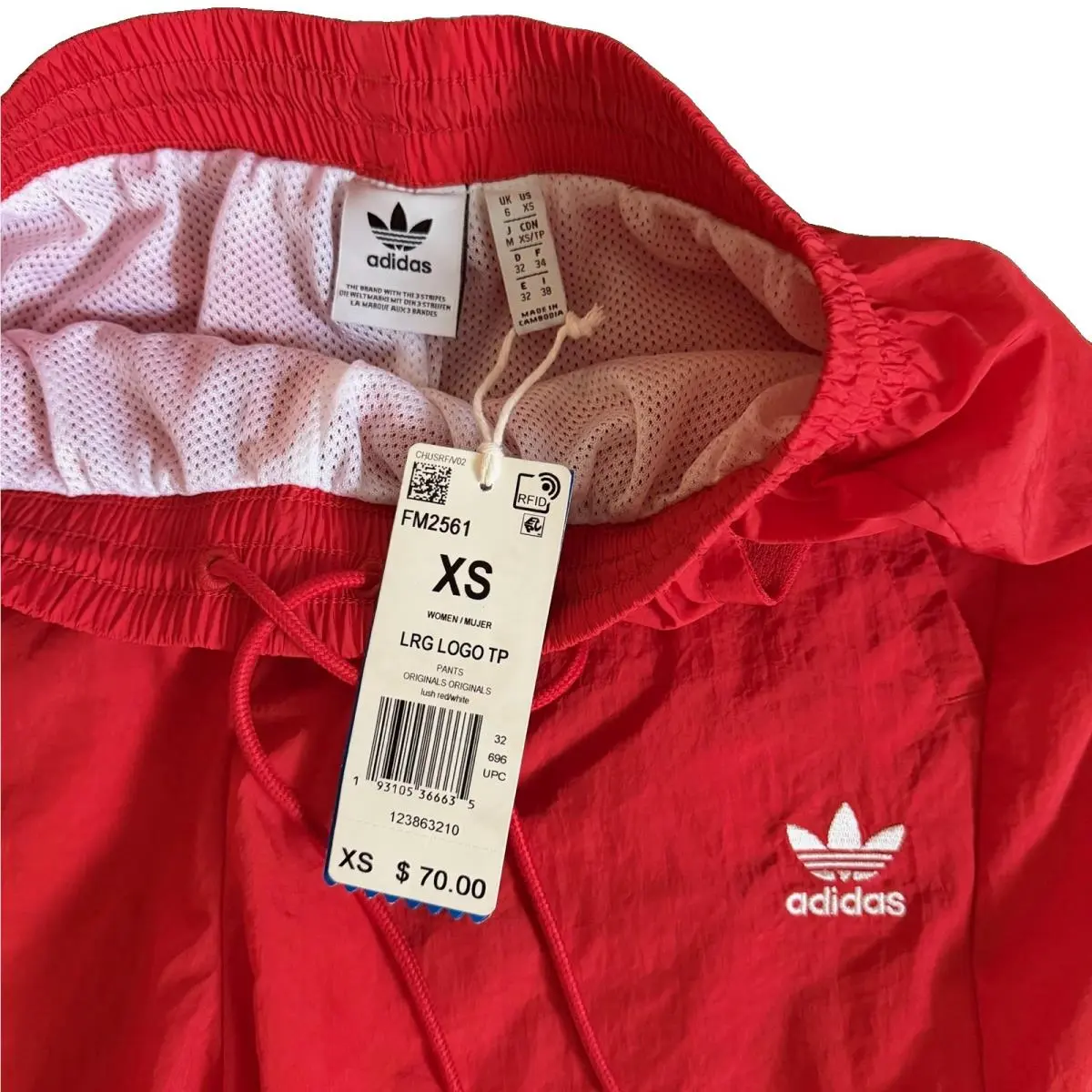 Adidas clothing - Red (UPC: 0193105366635) 5