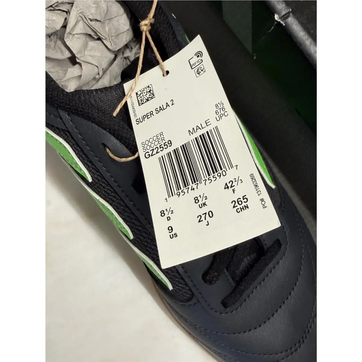 Adidas shoes - adidas Super Sala - Super Sala - GZ2559 - Black (UPC: 195747755860) 5