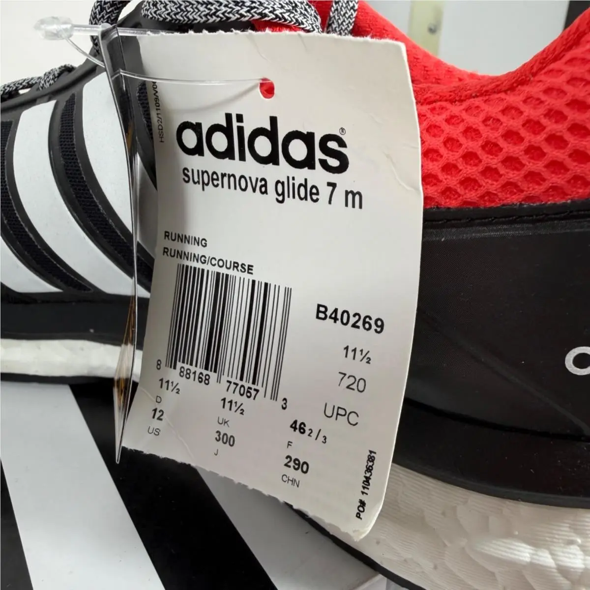 Adidas shoes - Adidas Performance Supernova Glide 7 - B40269 - Multicolor 3