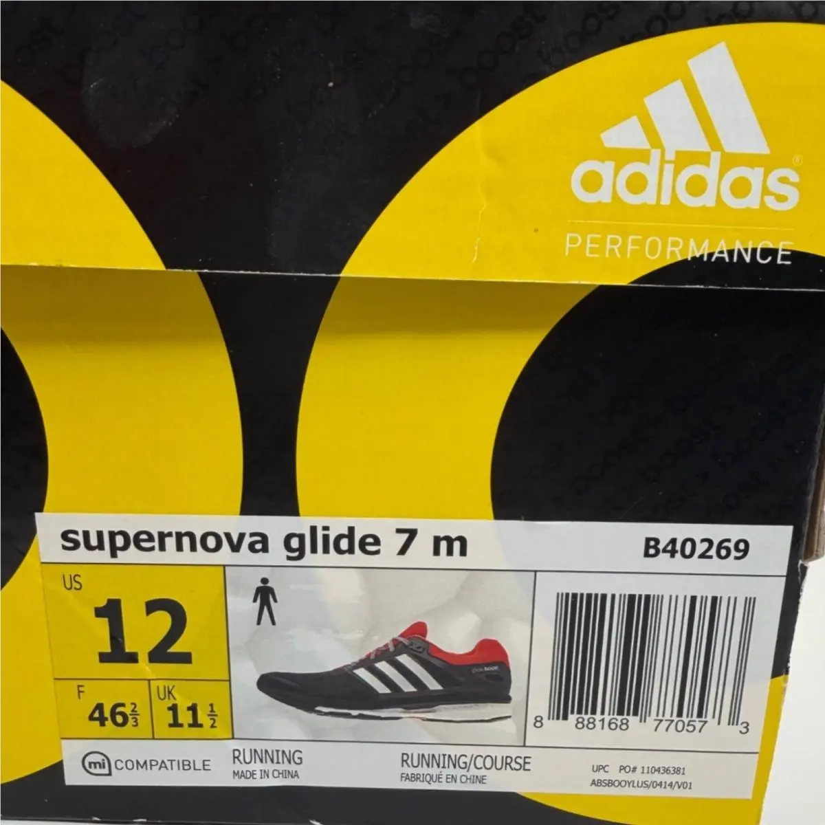 Adidas shoes - Adidas Performance Supernova Glide 7 - B40269 - Multicolor 5