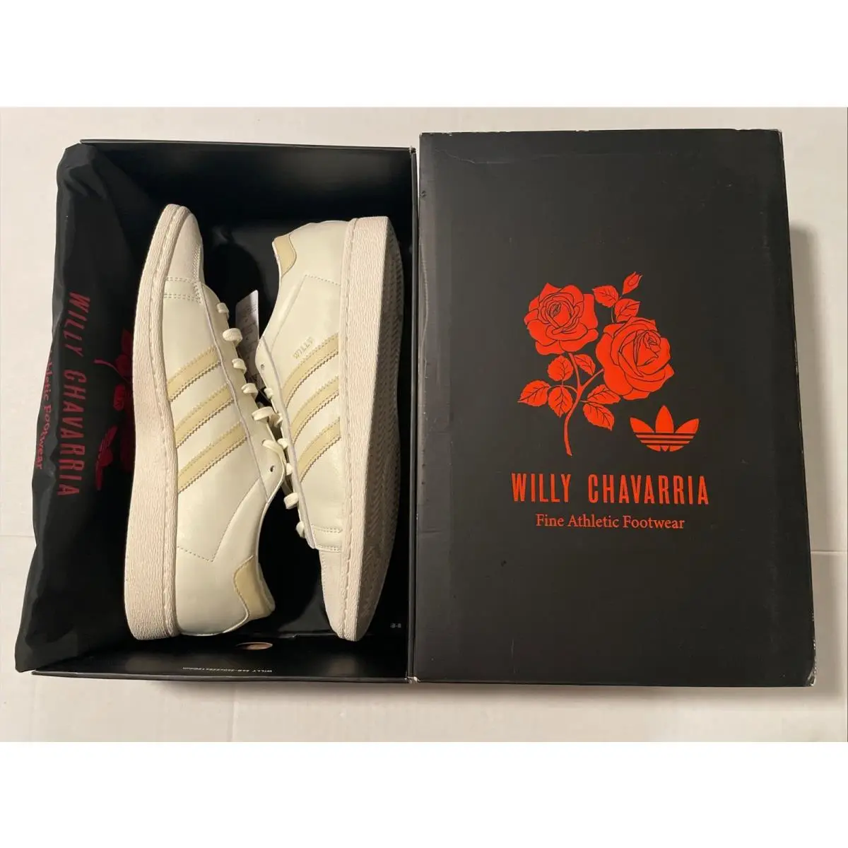 Adidas x Willy Chavarria Kareem Jabbar Dress Men`s Size 11 Leather Shoes JR6859