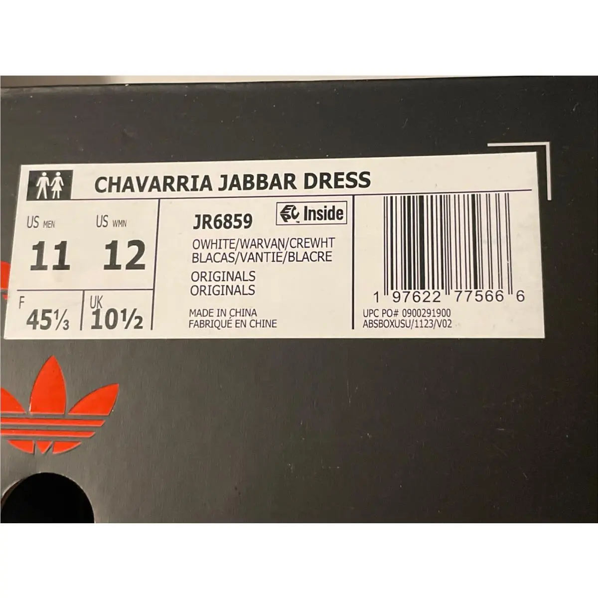 Adidas shoes - Chavarria Jabbar Dress - Chavarria Jabbar Dress - JR6859 - White 3