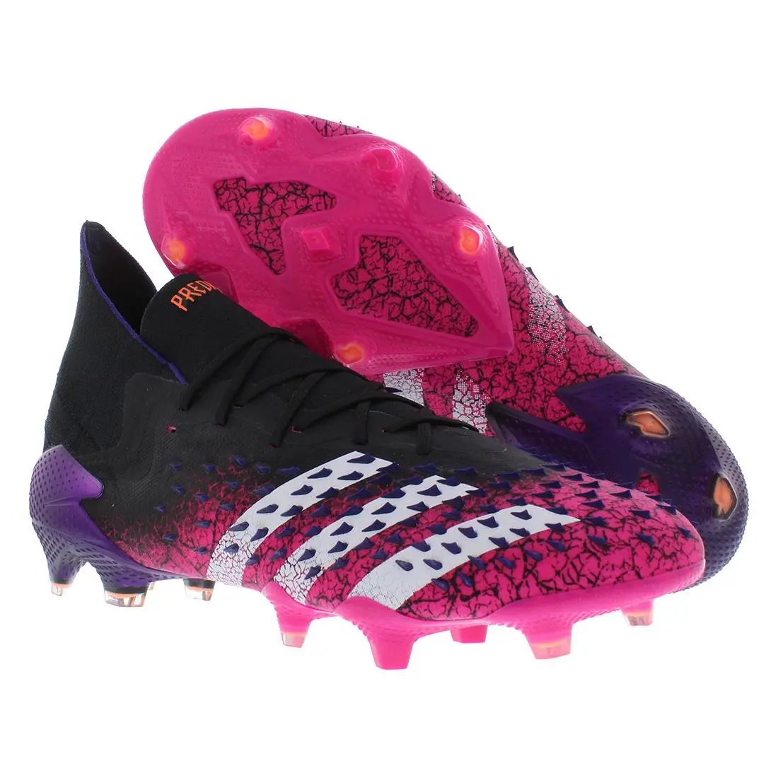 Adidas Predator Freak .1 Firm Ground Mens Shoes Size 7 Color: Core Black/cloud