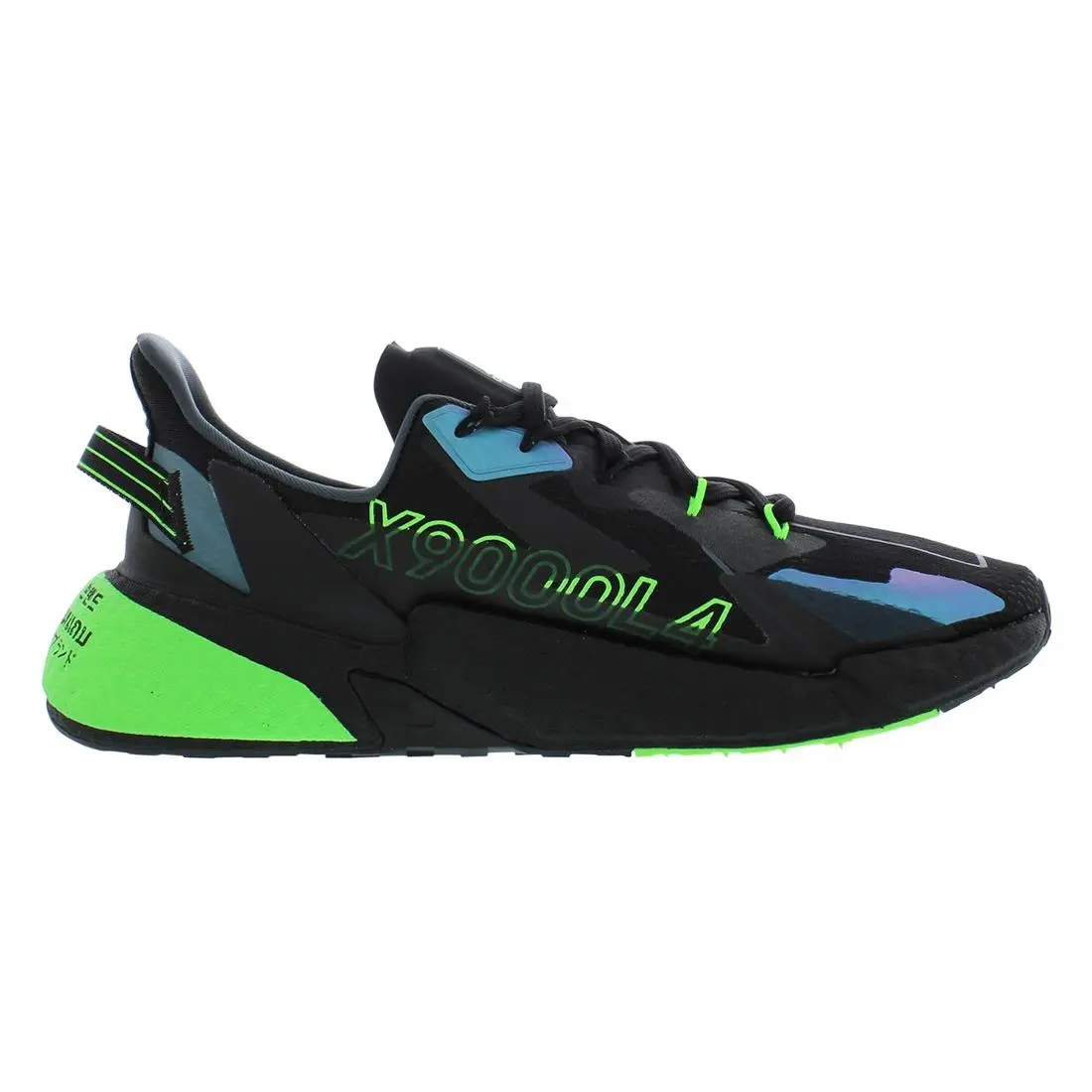 Adidas shoes - Black/Purple/Green, Main: Black (UPC: 194824496993) 1