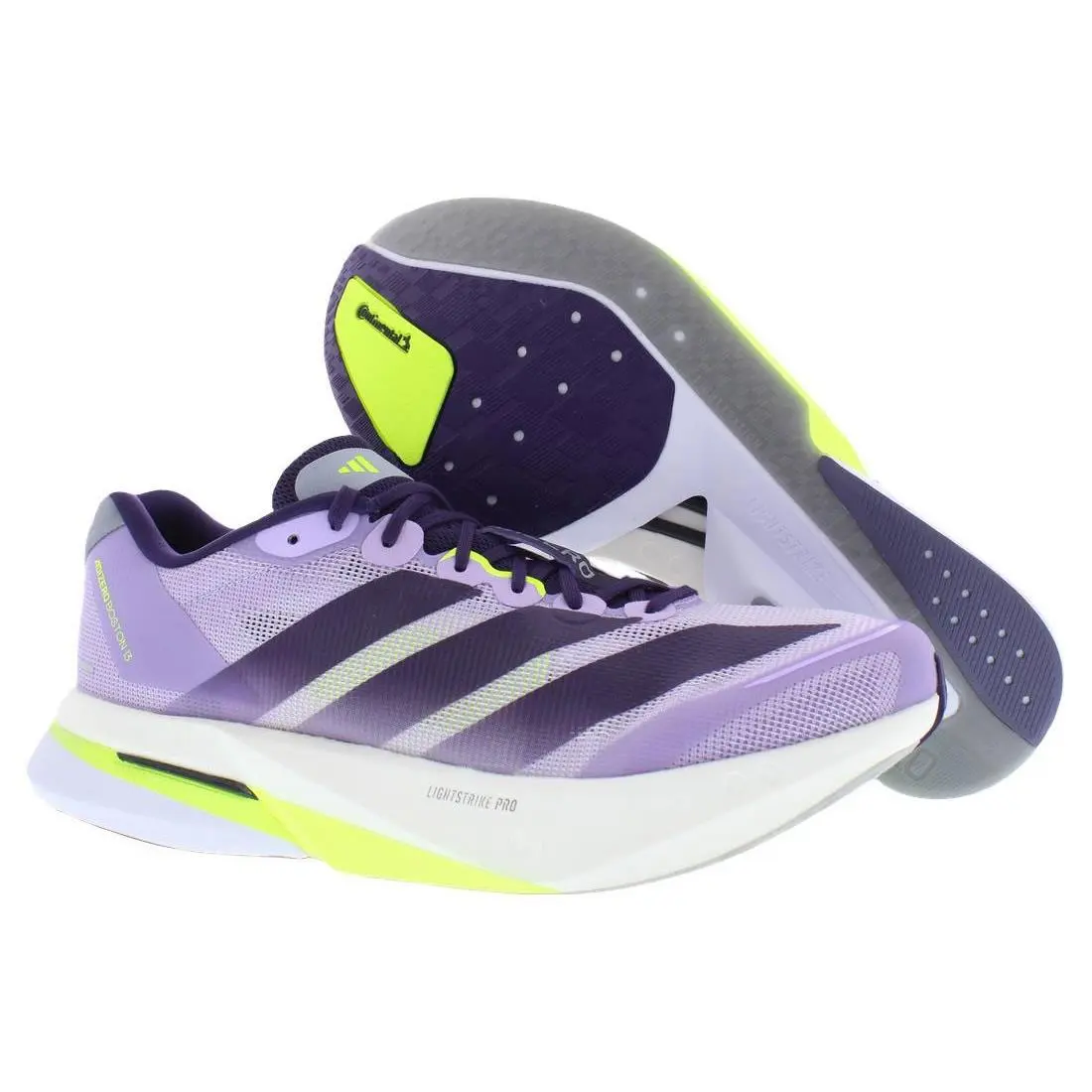 Adidas Adizero Boston 13 Womens Shoes Size 10 Color: Powder Plum/aurora - Powder Plum/Aurora Plum/Preloved Violet, Main: Purple