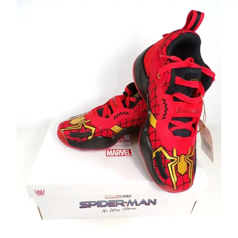 Adidas D.o.n. Issue 3 C Spider-man Basketball Shoes Size 2 GZ5504