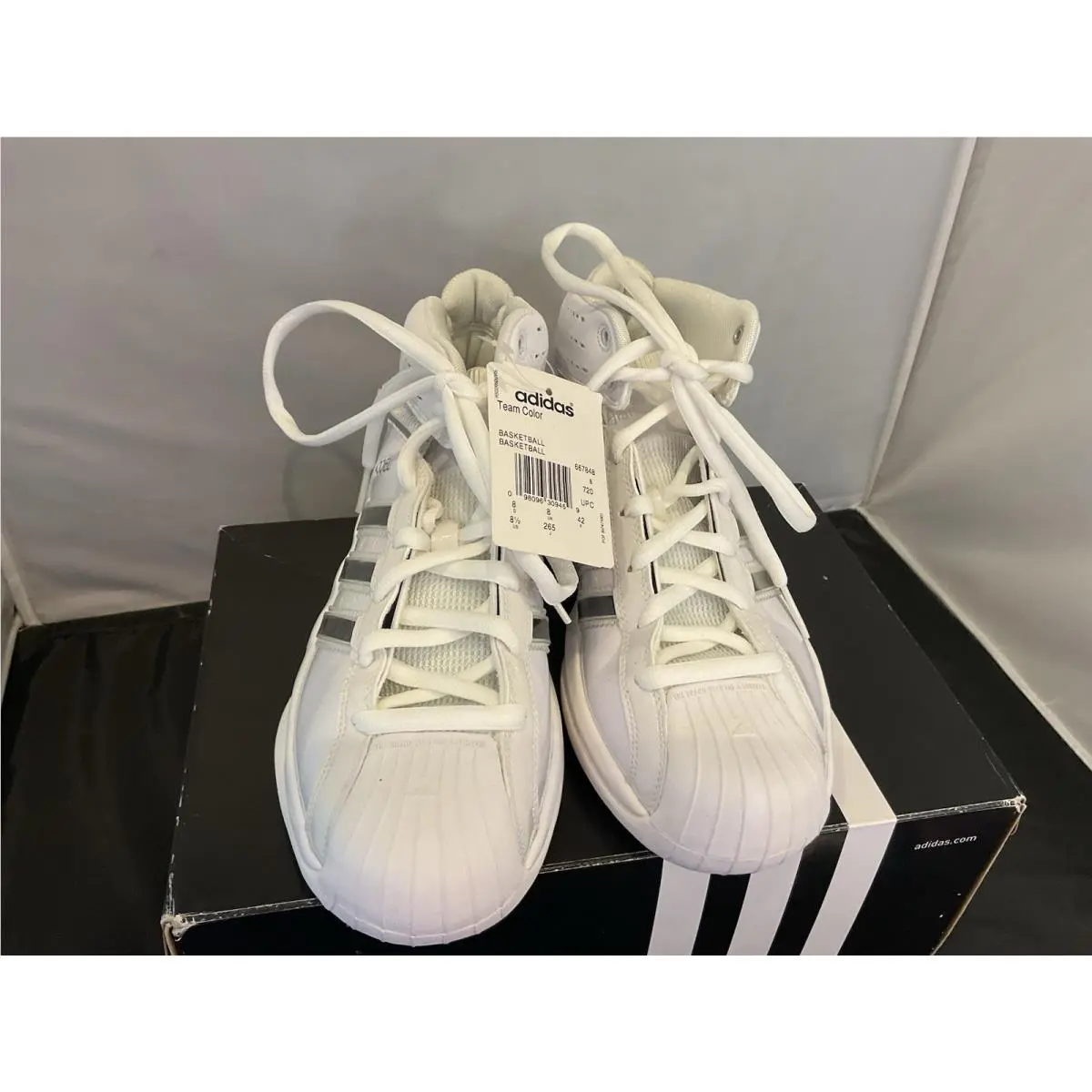 Adidas shoes - adidas Pro Model - Pro Model - White, Exterior: White 3