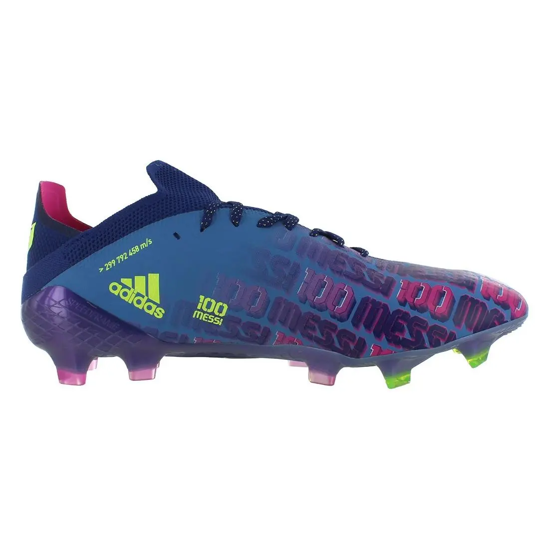 Adidas shoes - Victory Blue/Shock Pink/Solar Yellow, Main: Blue (UPC: 191985121863) 1
