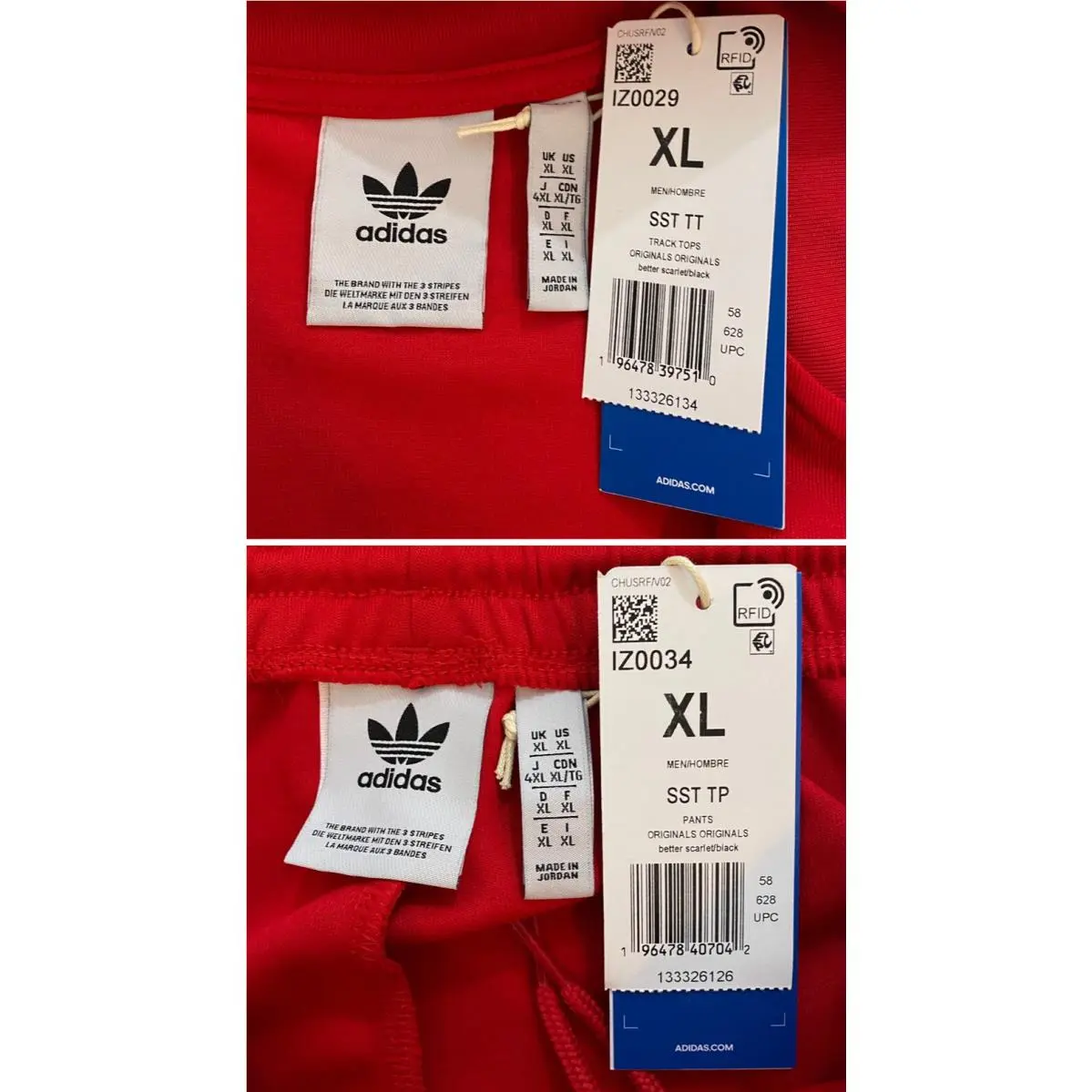 Adidas clothing - Better Scarlet Black 2