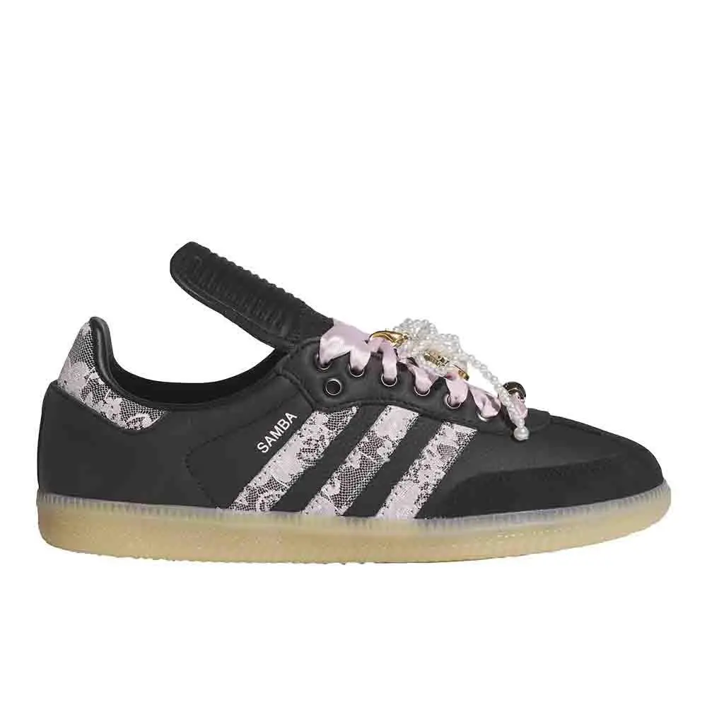Adidas Samba Long Tongue Lace Up Womens Size 9.5 M Sneakers Casual Shoes KJ6086