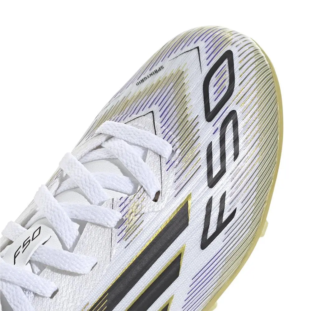 Adidas shoes - adidas F50 League Firm GroundMulti Ground Soccer Cleats - JH7745 - White (UPC: 197620754595) 5
