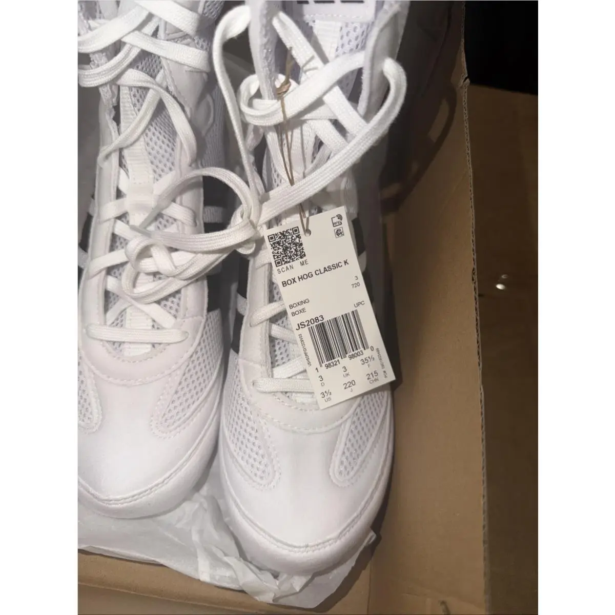Adidas shoes - adidas Box Hog - Box Hog - JS2083 - White 0