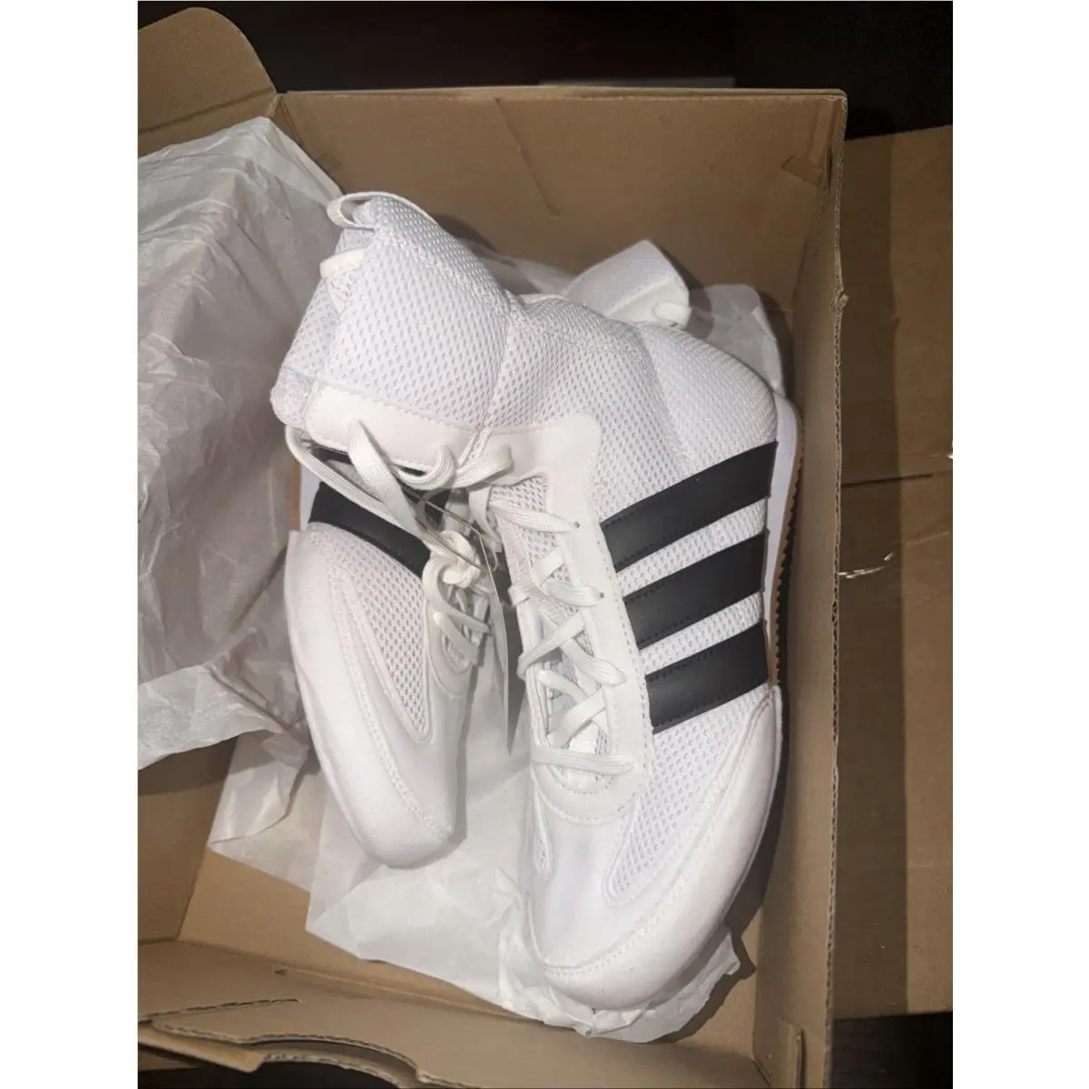 Adidas shoes - adidas Box Hog - Box Hog - JS2083 - White 1