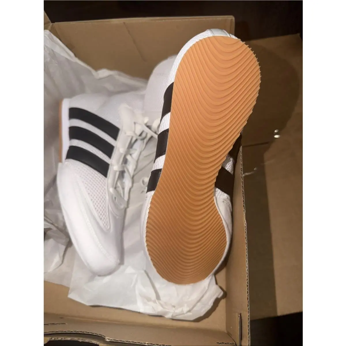 Adidas shoes - adidas Box Hog - Box Hog - JS2083 - White 2