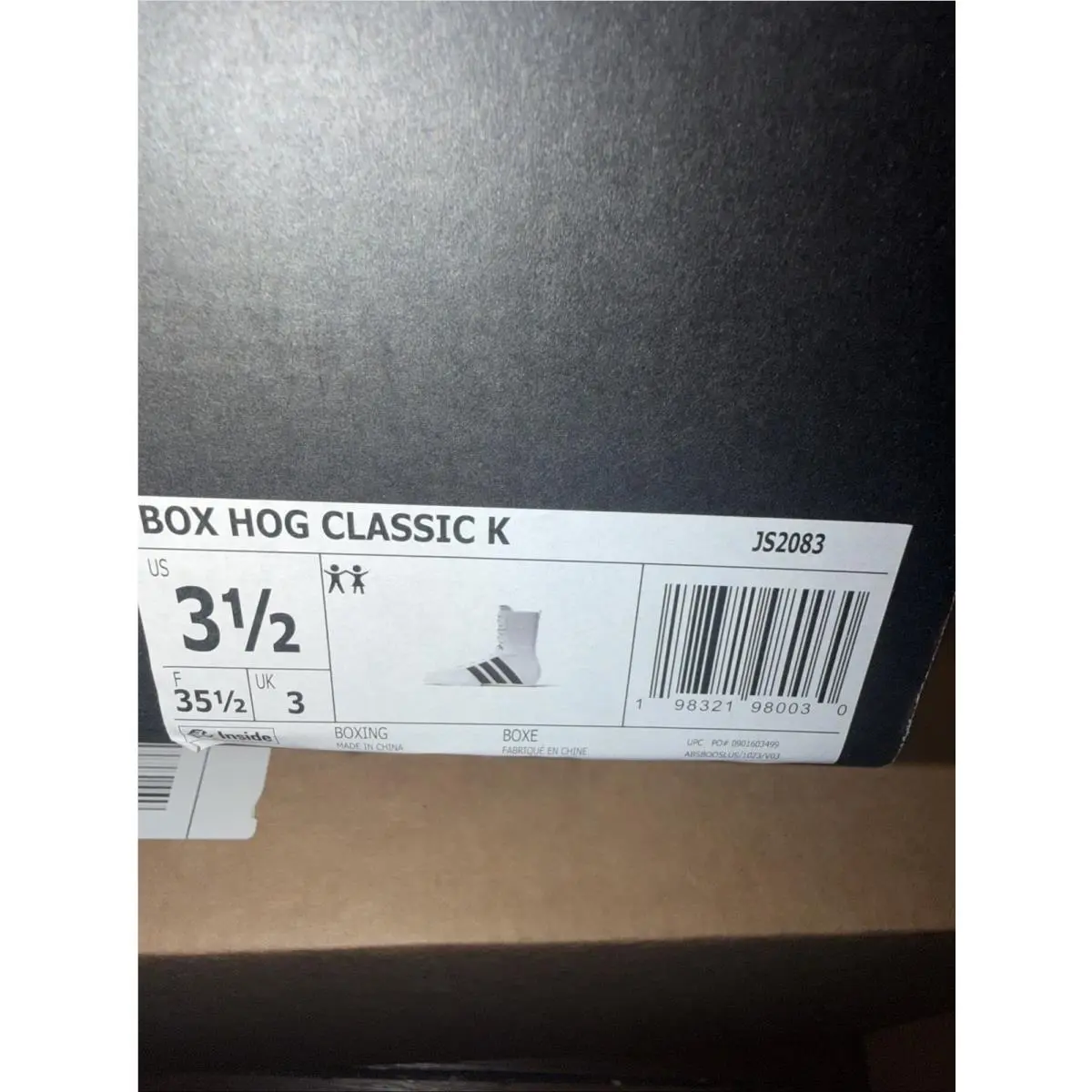 Adidas shoes - adidas Box Hog - Box Hog - JS2083 - White 3